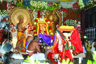 Sri Lakshminarasimha Swamy Temple or Yadagirigutta or Bhongir is a popular Hindu ... The annual brahmotsavam is held in the month of March, which includes Yedurkolu, The Celestial Wedding and Divya Vimana Rathotsavam and more ...